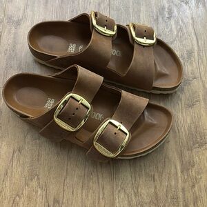 Birkenstocks big buckle